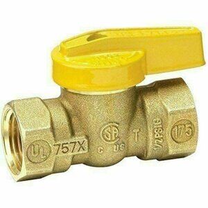 Everbilt 3/4 in. Brass FPT x FPT Lever Handle Gas Ball Valve